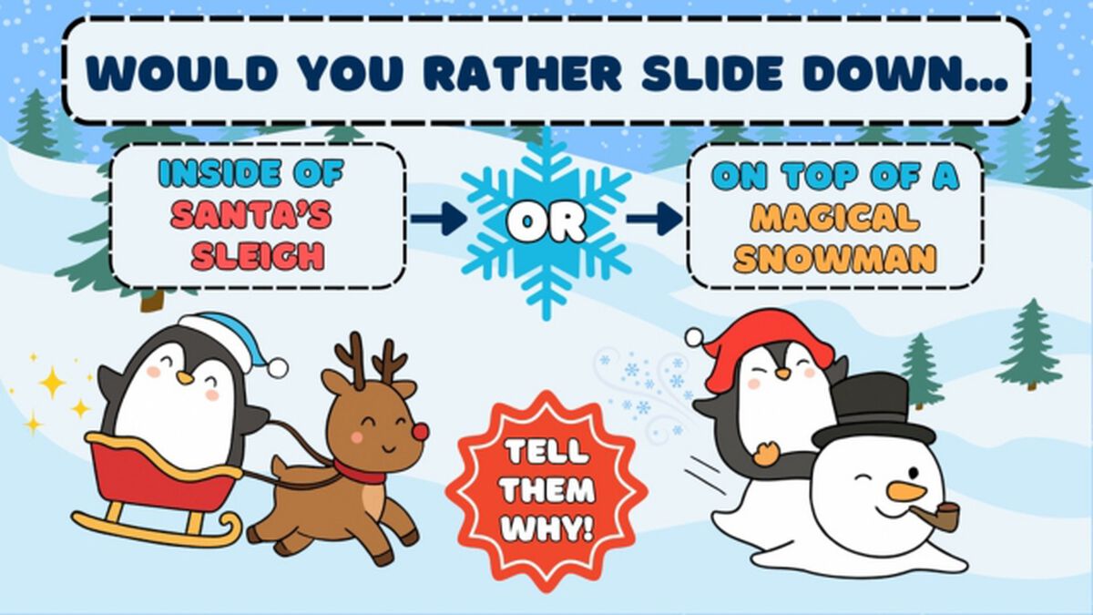 Snowy Sledding Showdown image number null